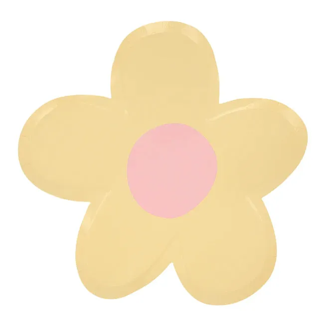 Daisy Shaped Plates