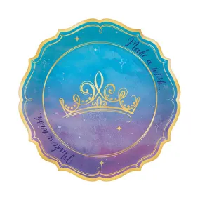 Disney Princess Shaped 7in Luncheon Paper Plates 8ct