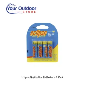 Eclipse AA Alkaline Batteries 4 pack