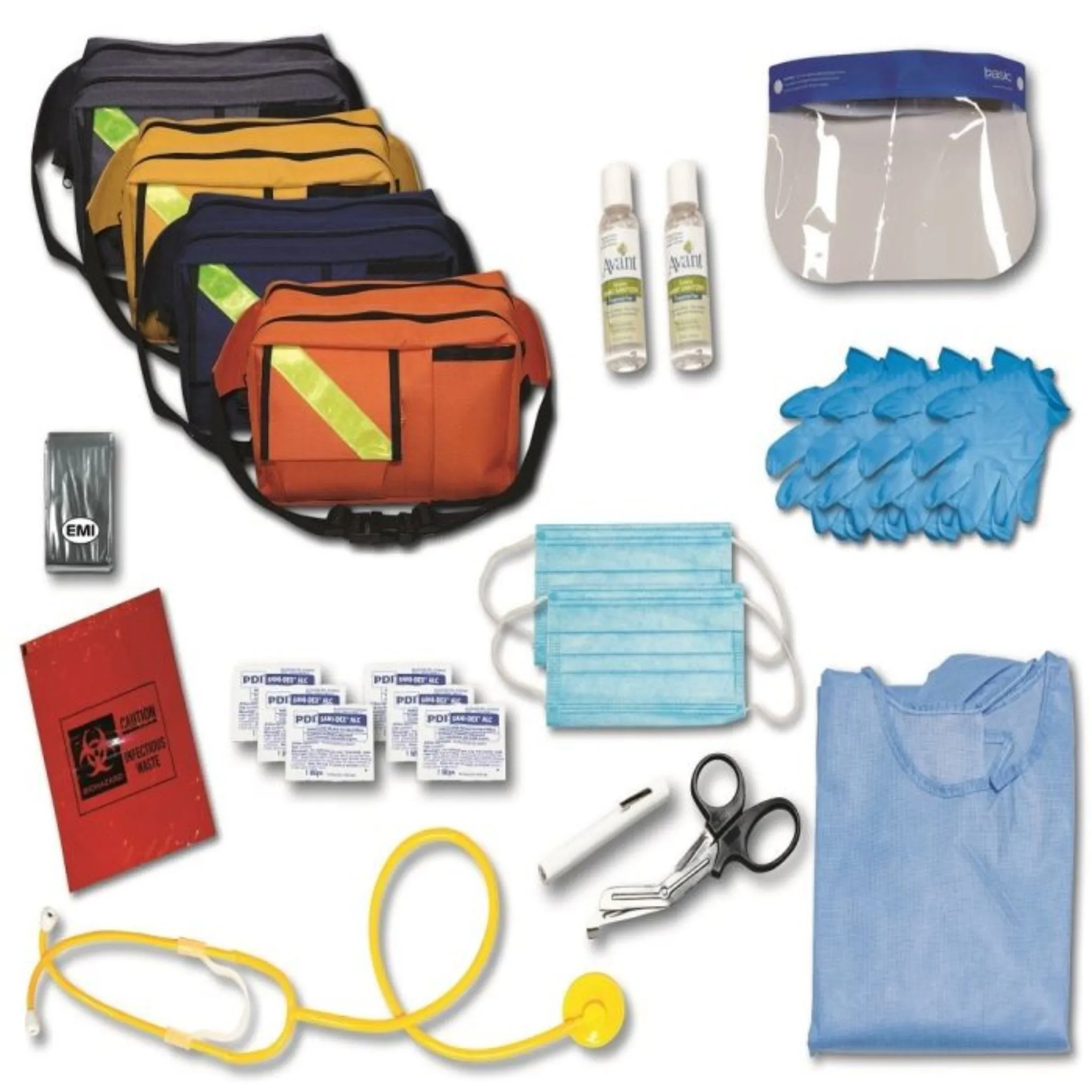 EMI 552 The Protector Response Pac, Blue, 1 Kit