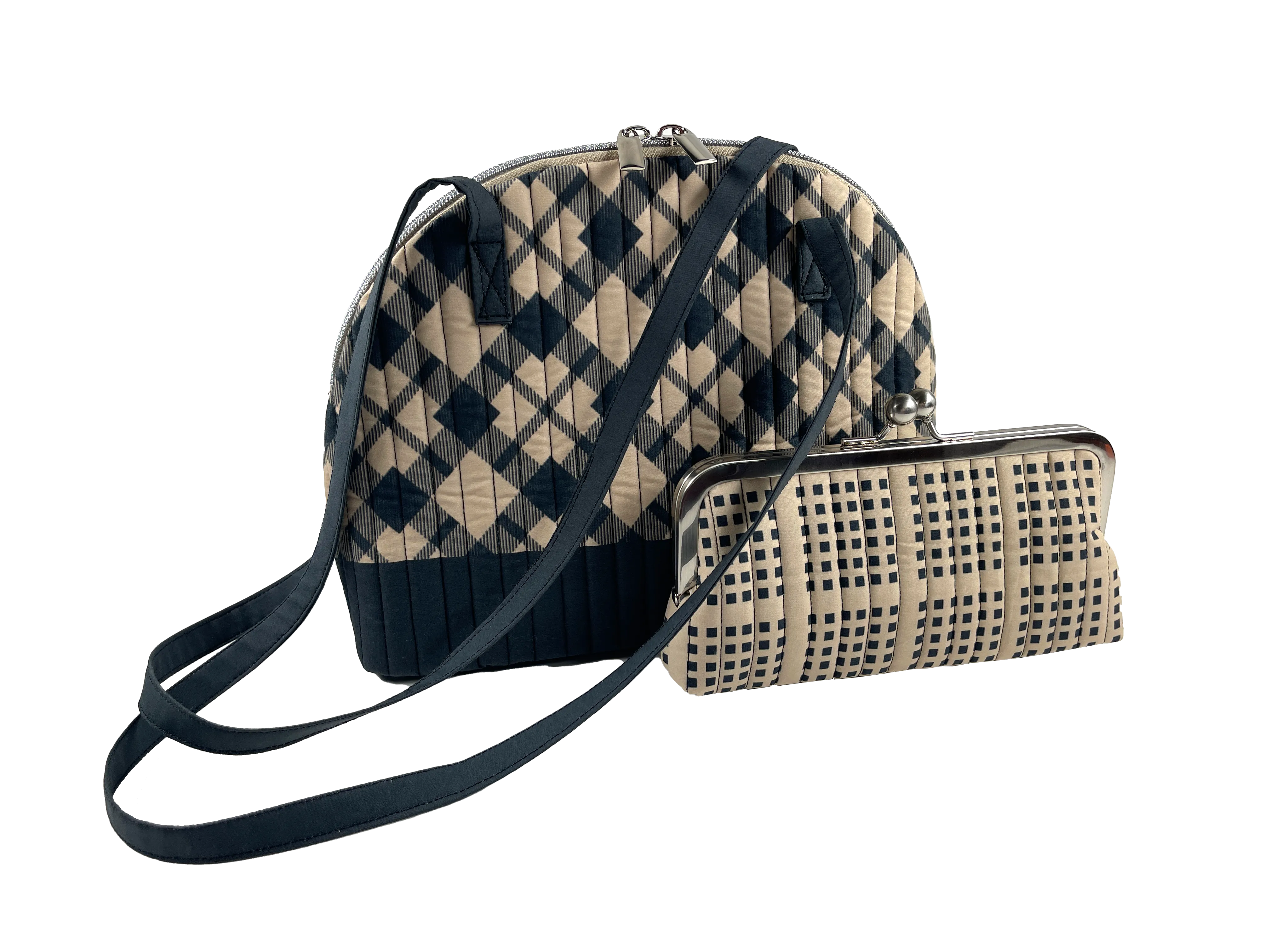 Emma Grace Cut & Sew Handbag™ Kit - Floral & Tartan