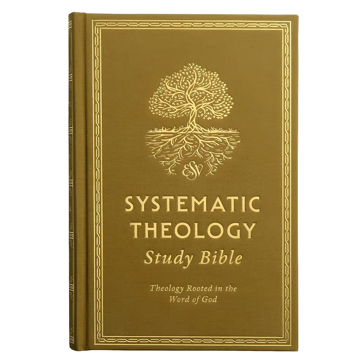 ESV Ochre Hardcover Systematic Theology Study Bible