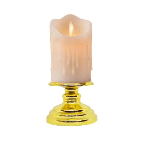 Eswarr Electricals Melting Swinging LED Candle Illuminates with Elegance and Dynamic Grace- Pack of 24
