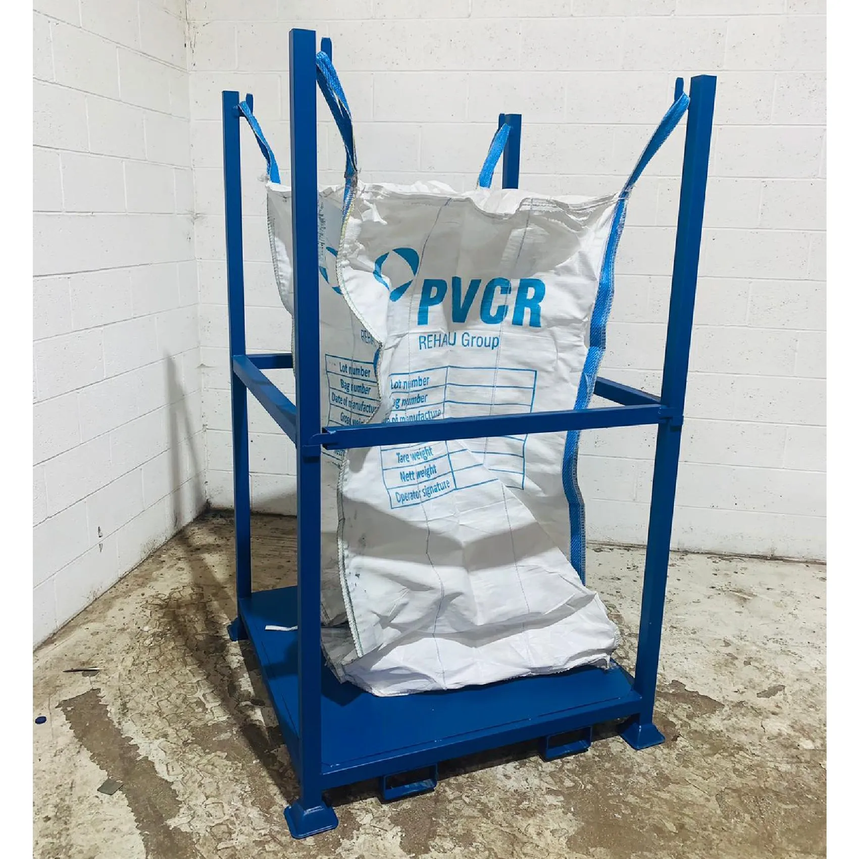 Extra Tall Bulk/Tonne Bag Holding & Filling Frame