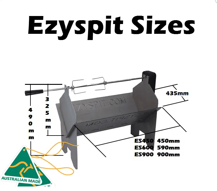 Ezyspit ES900 Flat PACK Spit BBQ