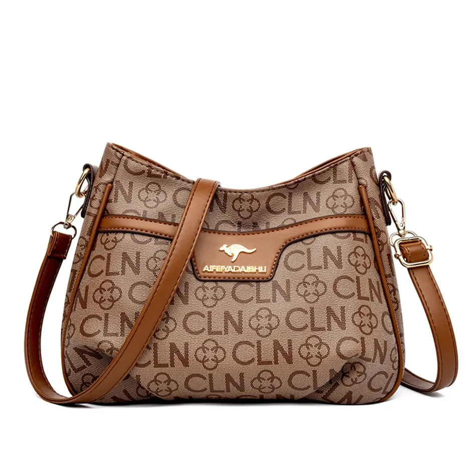 Fashion Crossbody High Quality Soft Leather Handbags Luxury Designer Brand