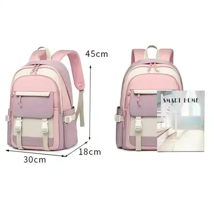 Feather-Light Fashion College Backpack