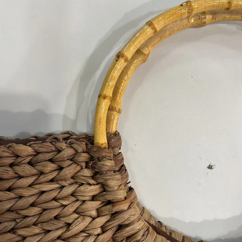 Gap large wicker handbag