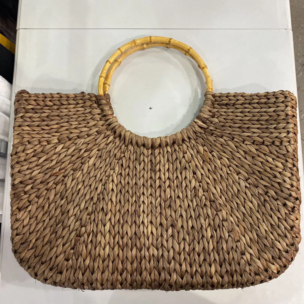 Gap large wicker handbag