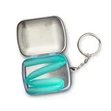 GoSili Reusable Silicone Straw with Keychain Travel Case