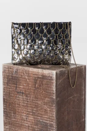 Hannah Sequin Evening Bag