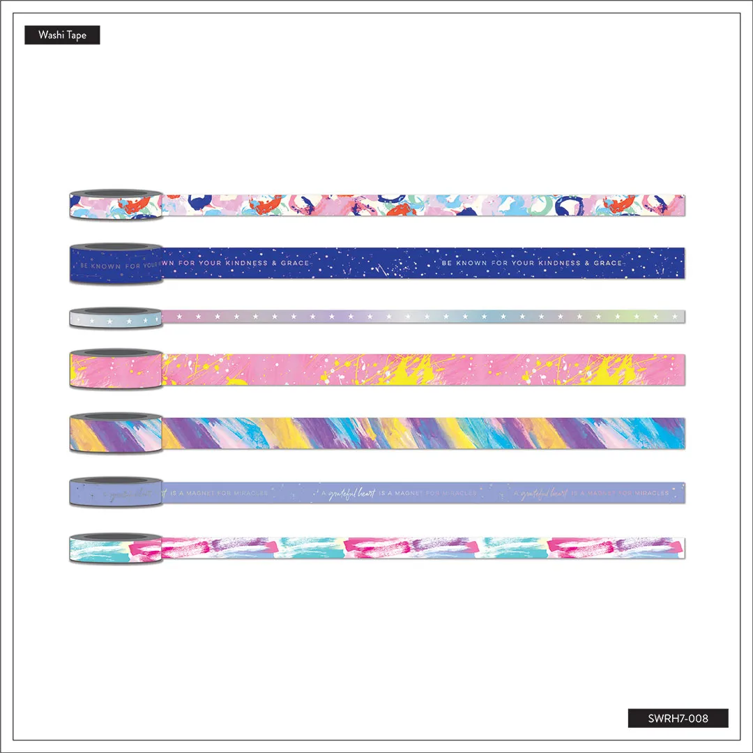 Happy Planner A Graceful Heart GracePlace Washi Tape - 7 Pack