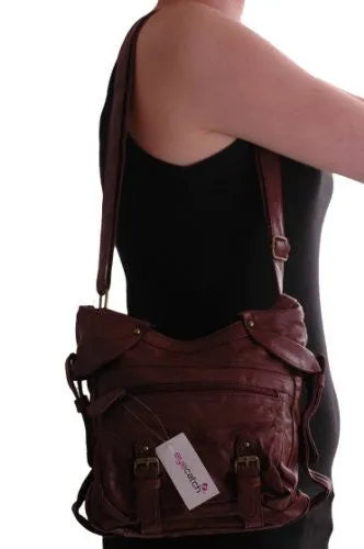 Harriet Faux Leather Cross Body Bag