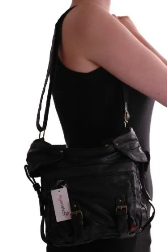 Harriet Faux Leather Cross Body Bag
