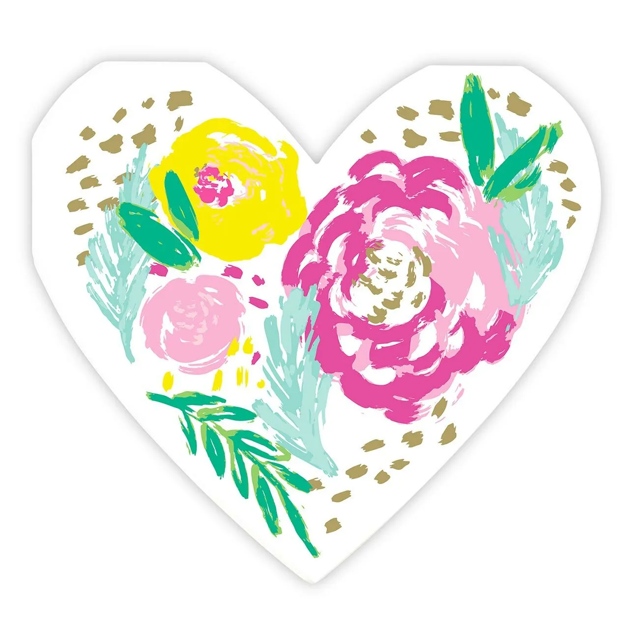 Heart is a Garden Napkin
