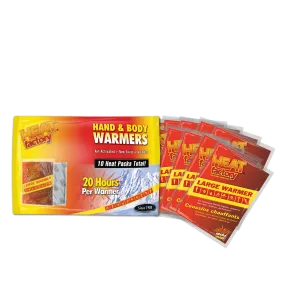 Heat Factory Hand and Body Warmer Big Pack