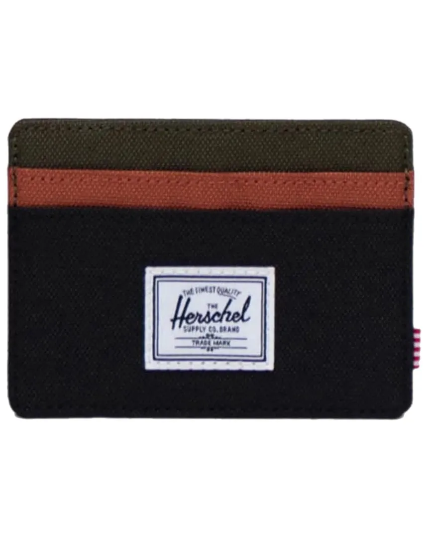 Herschel Charlie Cardholder - Black / Ivy