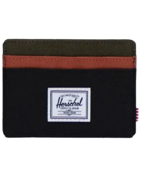 Herschel Charlie Cardholder - Black / Ivy