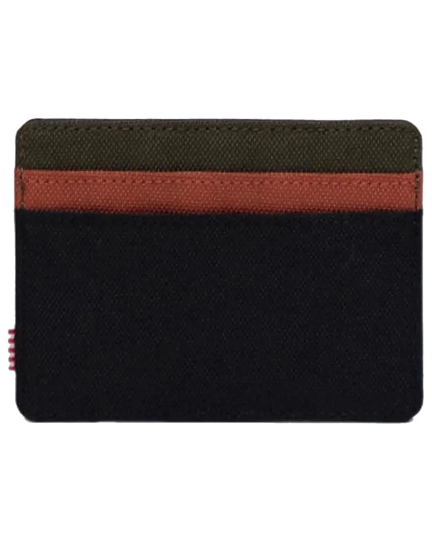 Herschel Charlie Cardholder - Black / Ivy