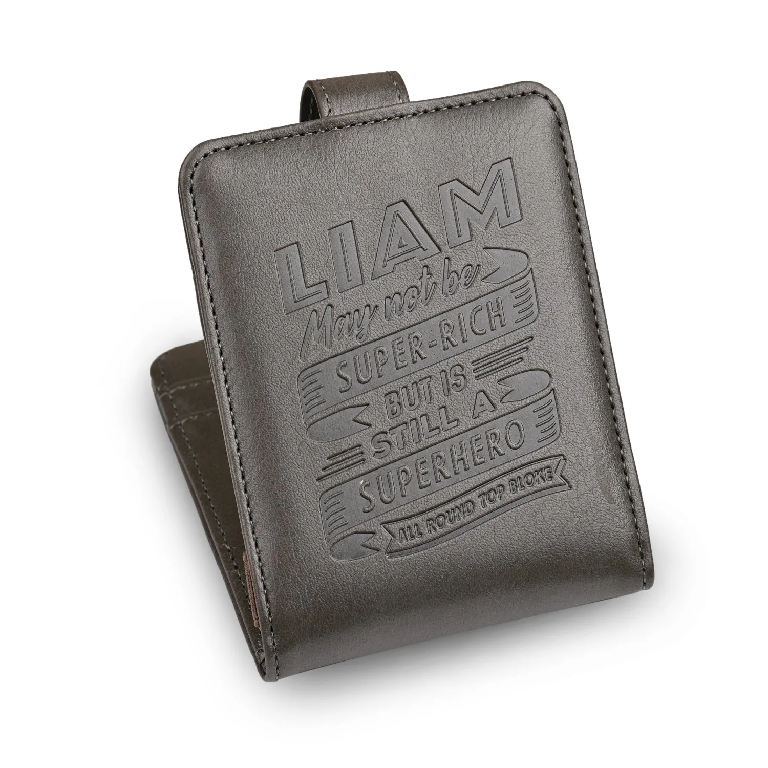History & Heraldry Personalised RFID Wallet - Liam