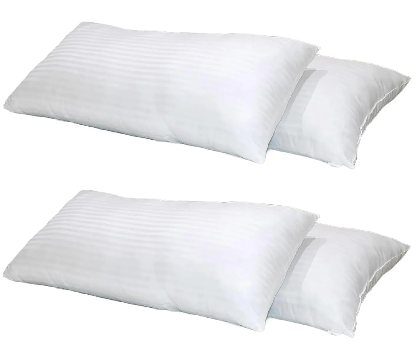Hoolloomooloo rectangular 20x36 Inches pillow, Set of 4, Bed Pillows for Sleeping King Size Pillow, Hollow conjugated Pillow Home & Hotel Collection Fluffy Pillows Soft, Pack of 2