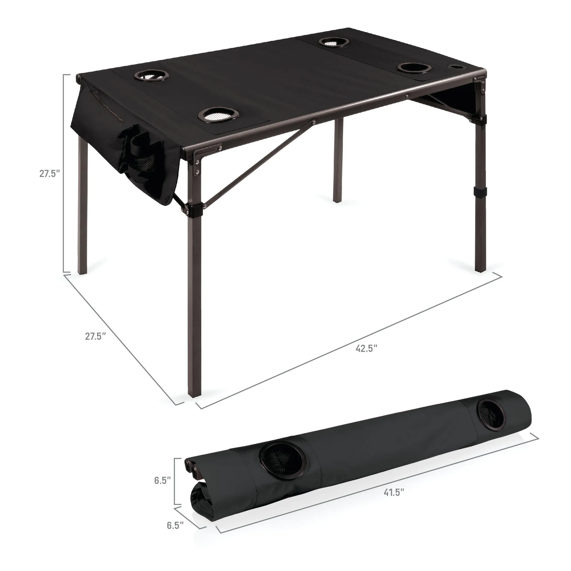 Houston Astros - Travel Table Portable Folding Table