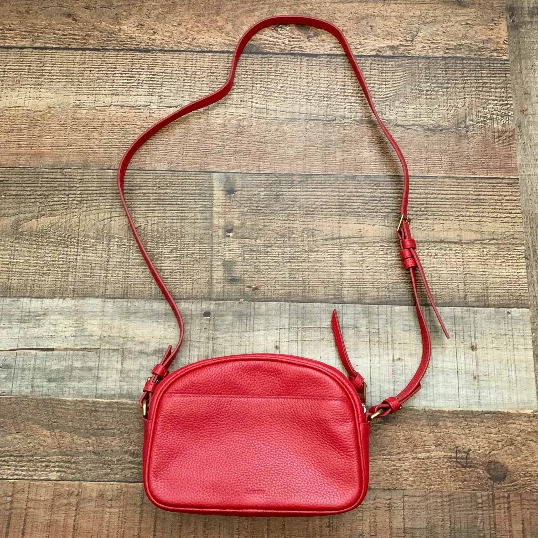 J. Crew Red Crossbody Bag NWT