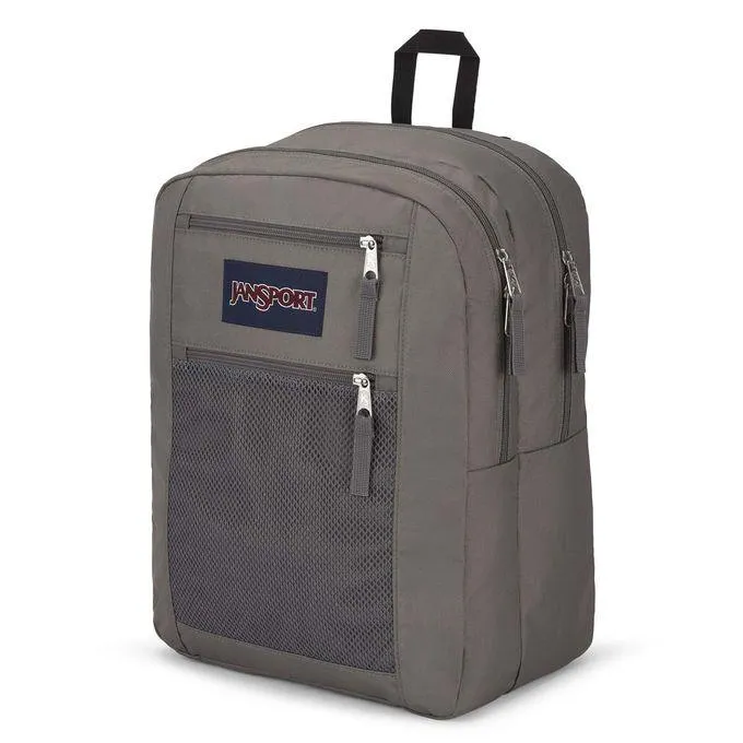 JANSPORT UNISEX GREY PLAIN BACKPACK