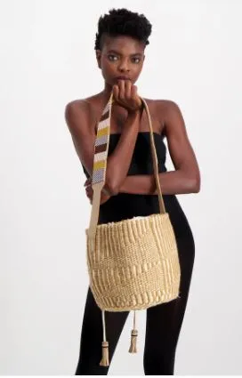 JIAMINI Vipingo Basket bag with a cotton lining