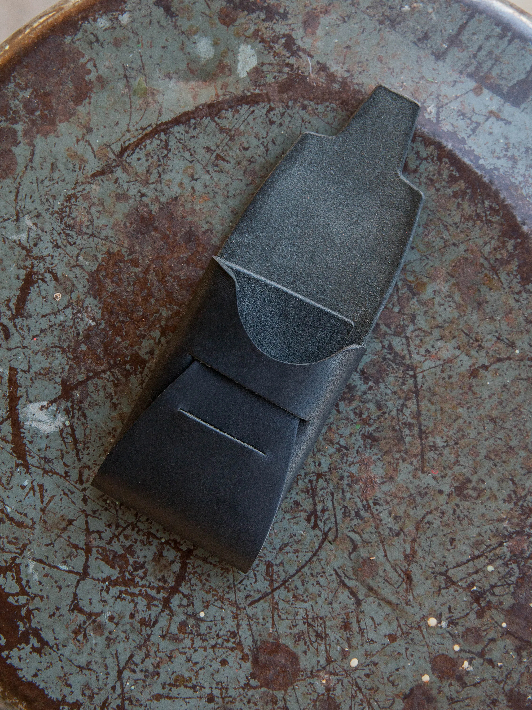 Johnny Slim - Horween Black Essex