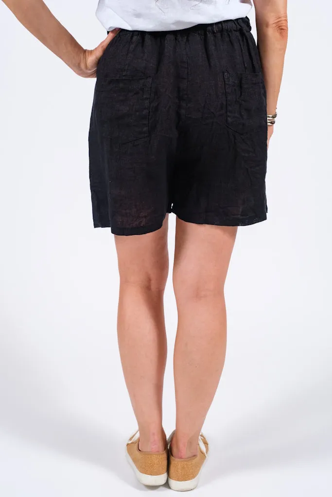 Josi Linen Pull On Short (PS113)