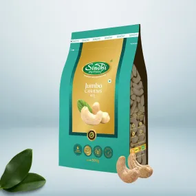 Kaju Jumbo, Whole Cashew Nuts, Premium Pack 500g