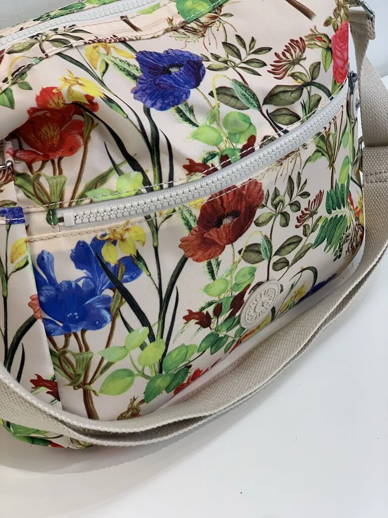 Kipling floral nylon handbag