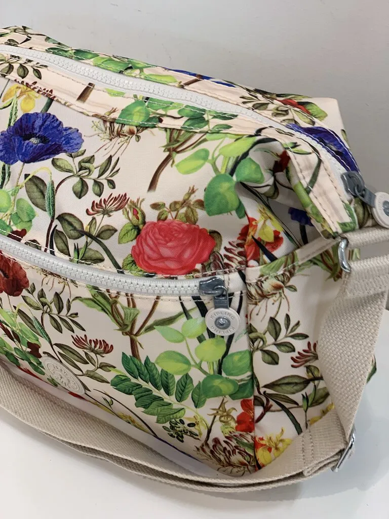 Kipling floral nylon handbag