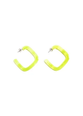 Kitty Paloma - Yellow Hoop Earrings