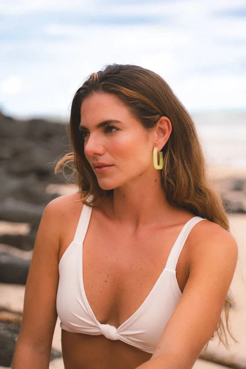 Kitty Paloma - Yellow Hoop Earrings