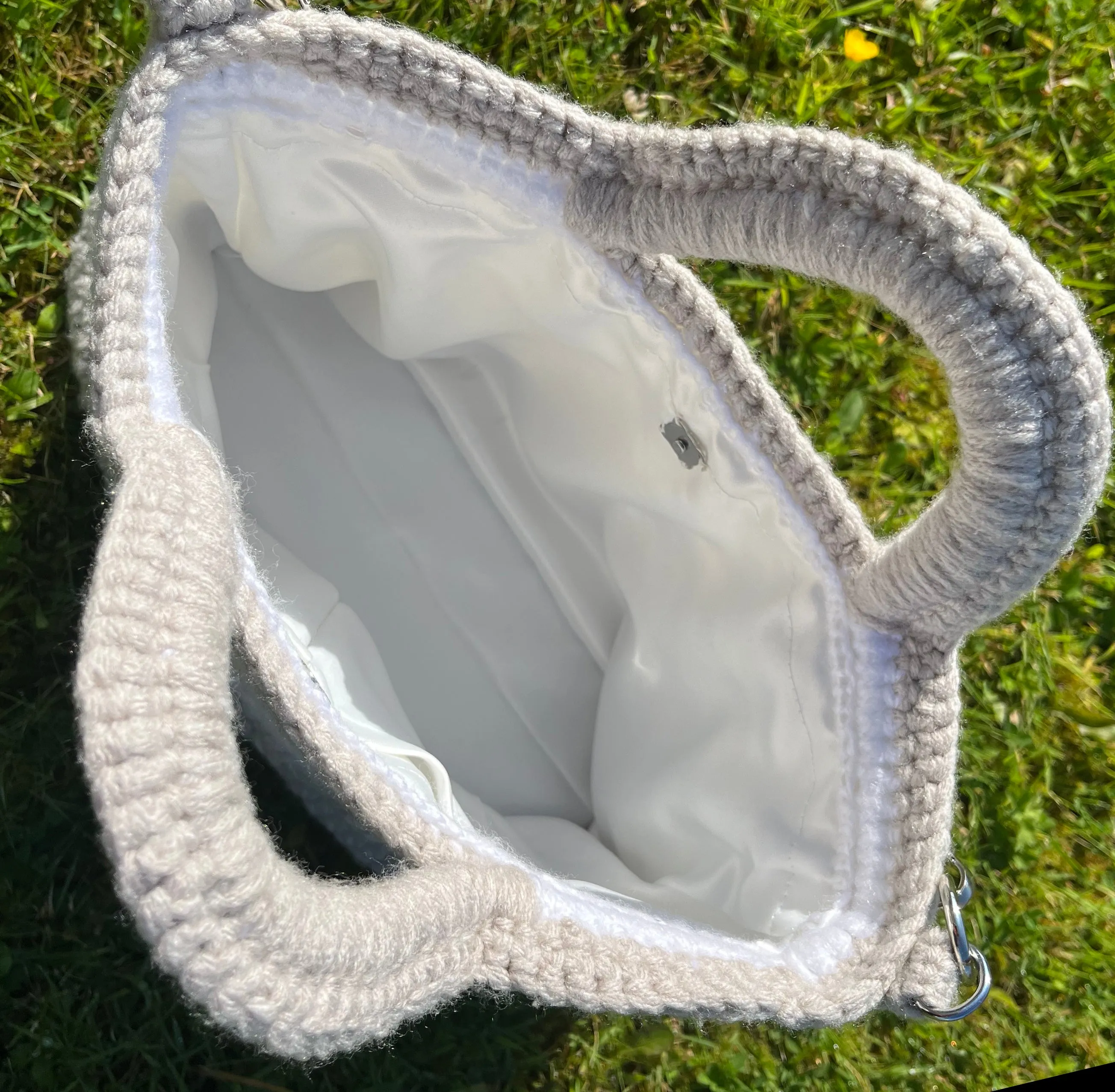 Knitted Fashionable Handbag, Light Summer