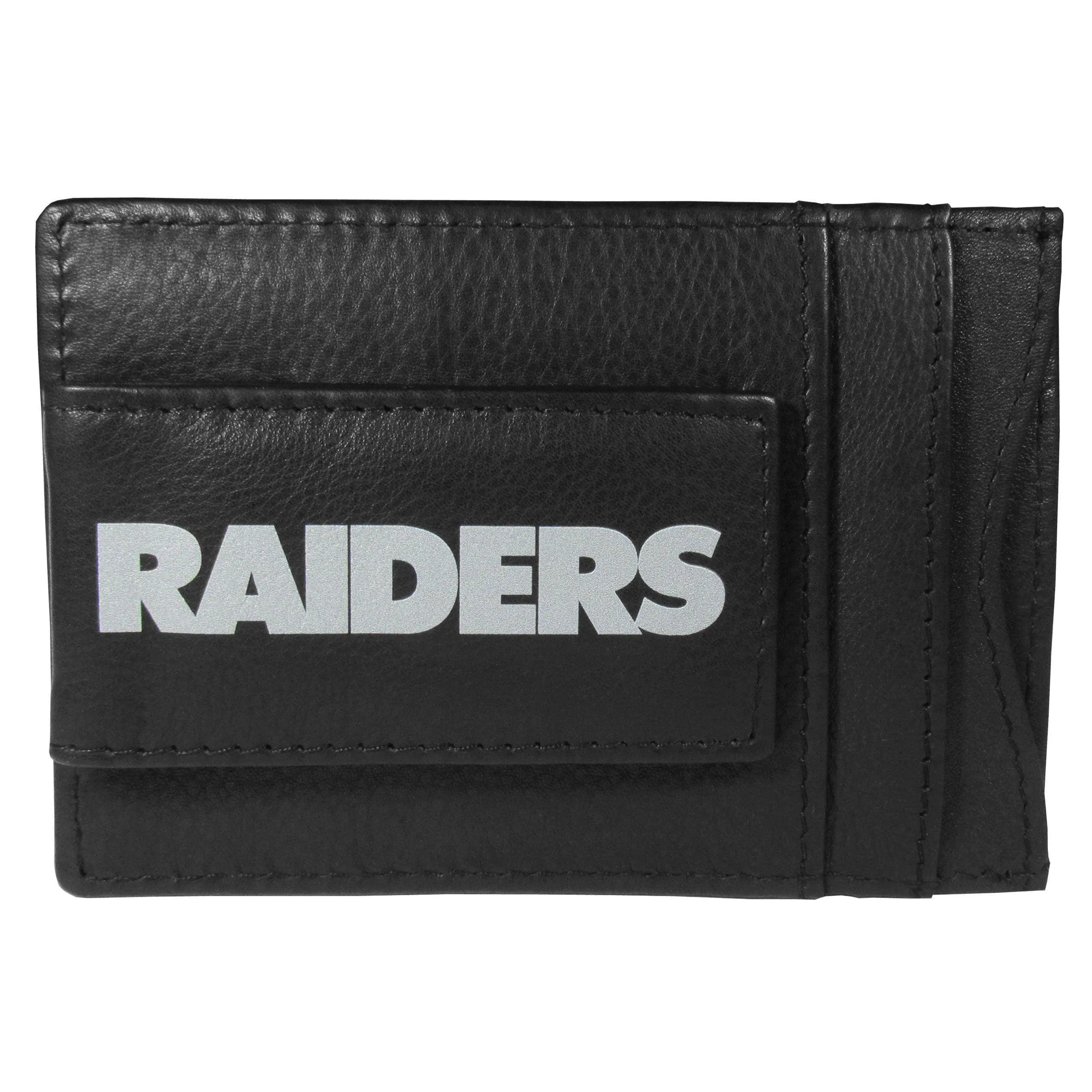 Las Vegas Raiders Logo Leather Cash and Cardholder