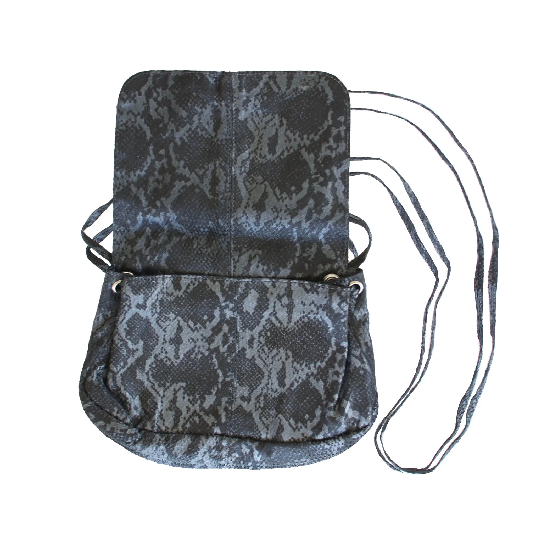 Leather Crossbody Bag - ODELIA