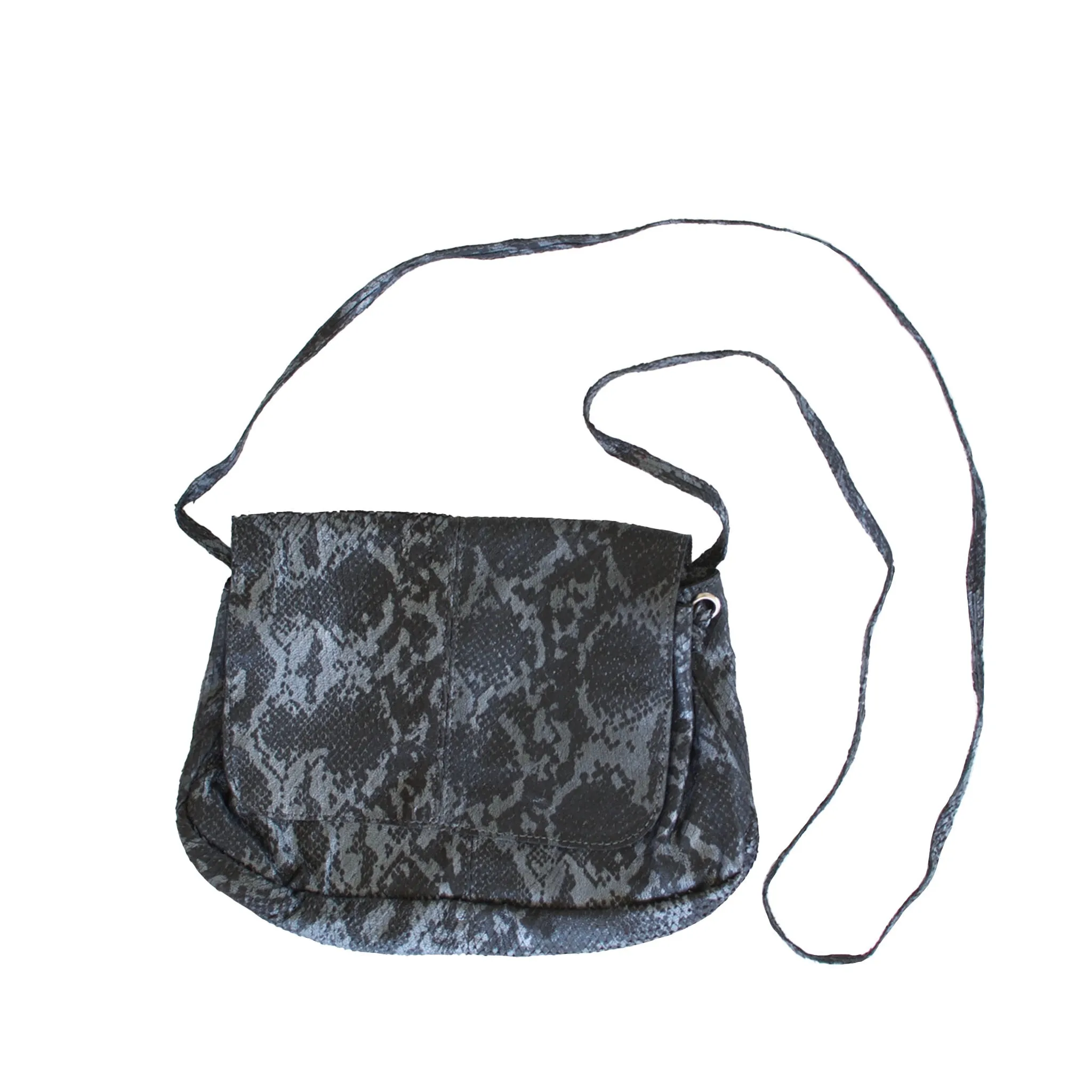 Leather Crossbody Bag - ODELIA