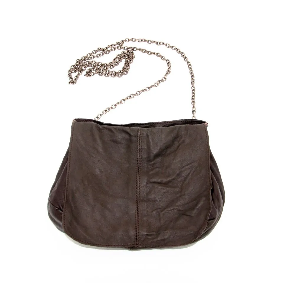 Leather Crossbody Bag - ODELIA