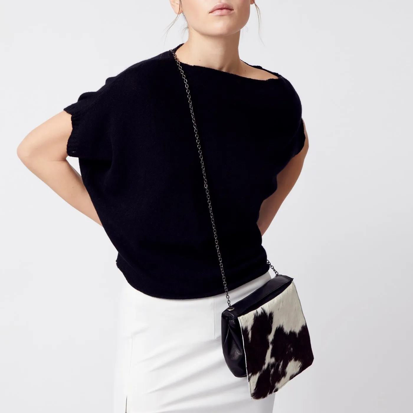 Leather Crossbody Bag - ODELIA