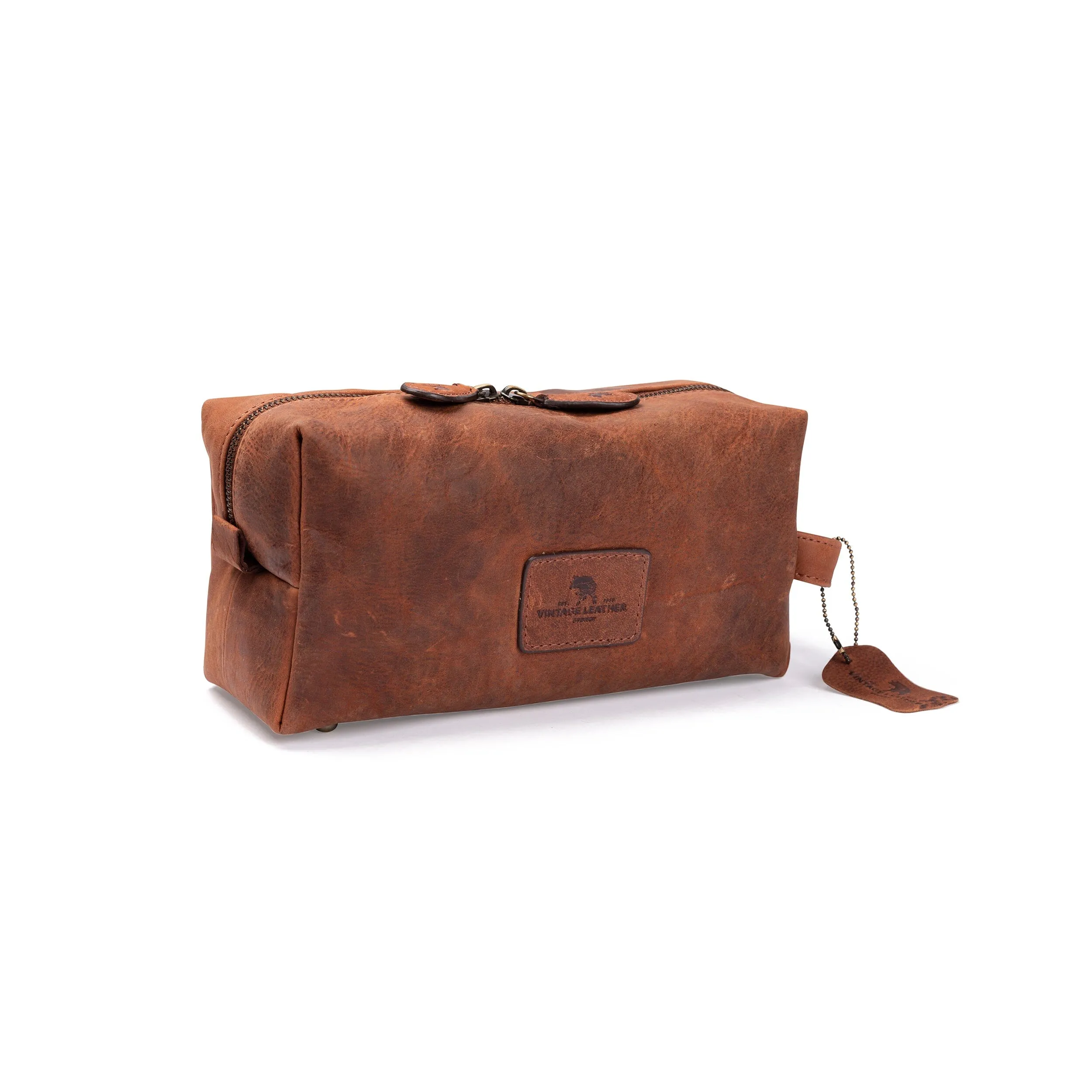 Leather Toiletry Bag - Barker