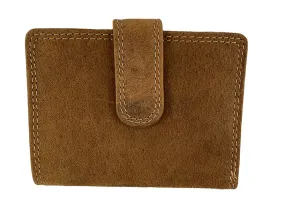 Leather Wallet with Front Snap