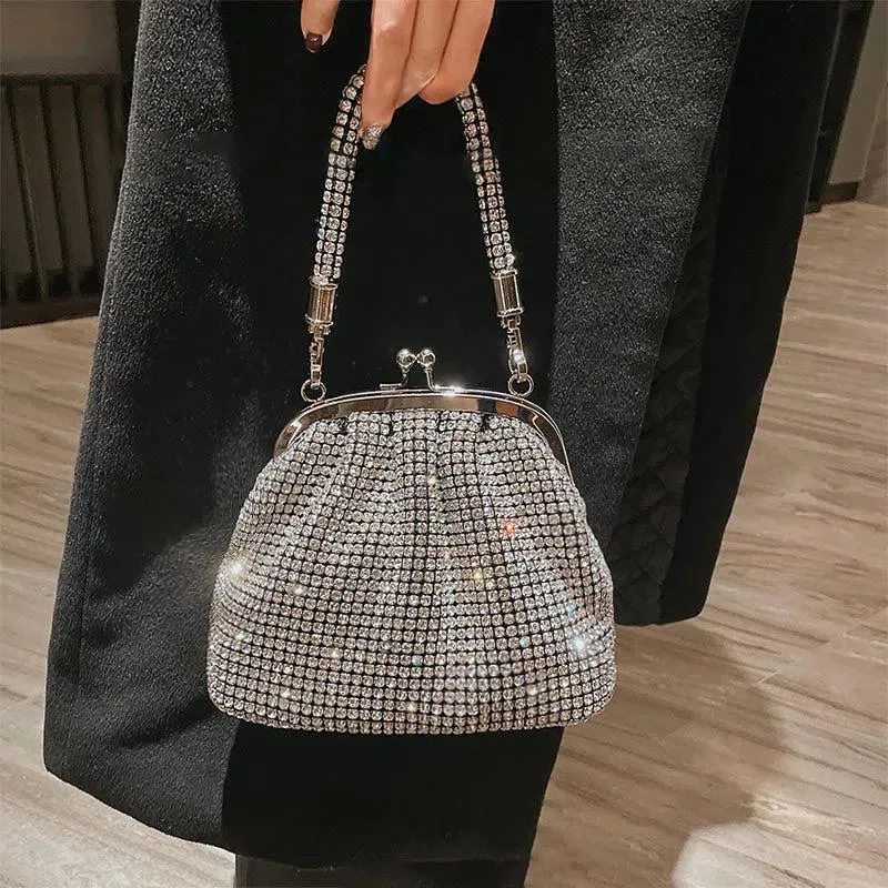 Lorraine – Crystal rhinestones – Sparkling vintage bag