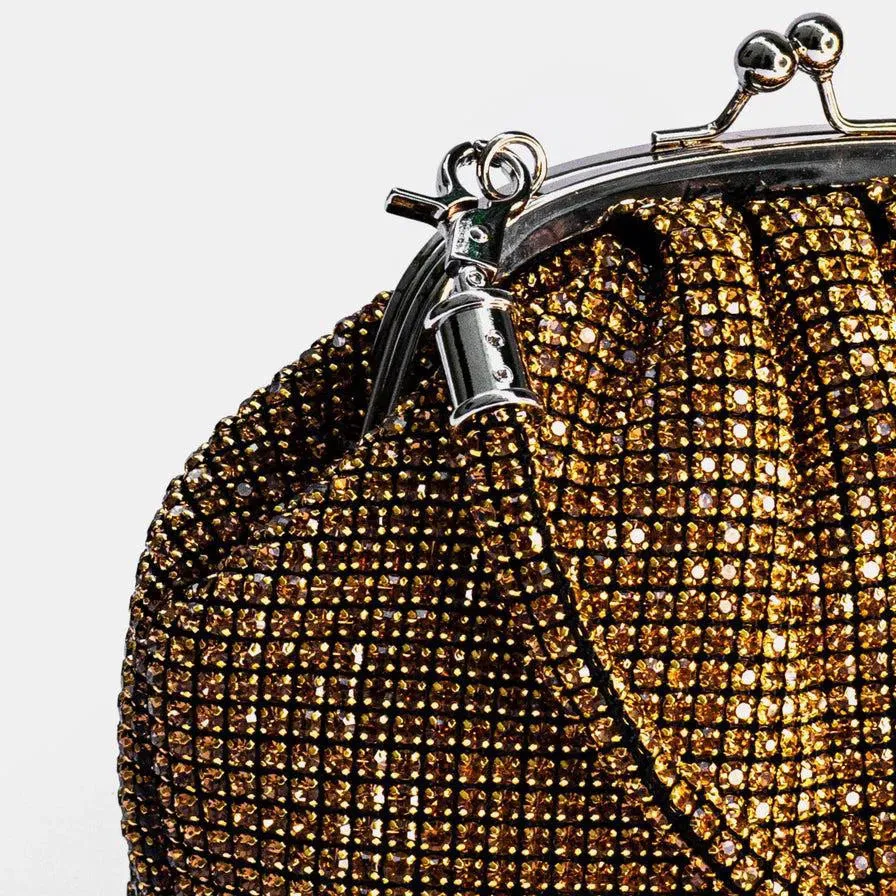 Lorraine – Crystal rhinestones – Sparkling vintage bag