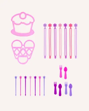 Lunch Punch Sweet Treats Sandwich Cutter Set