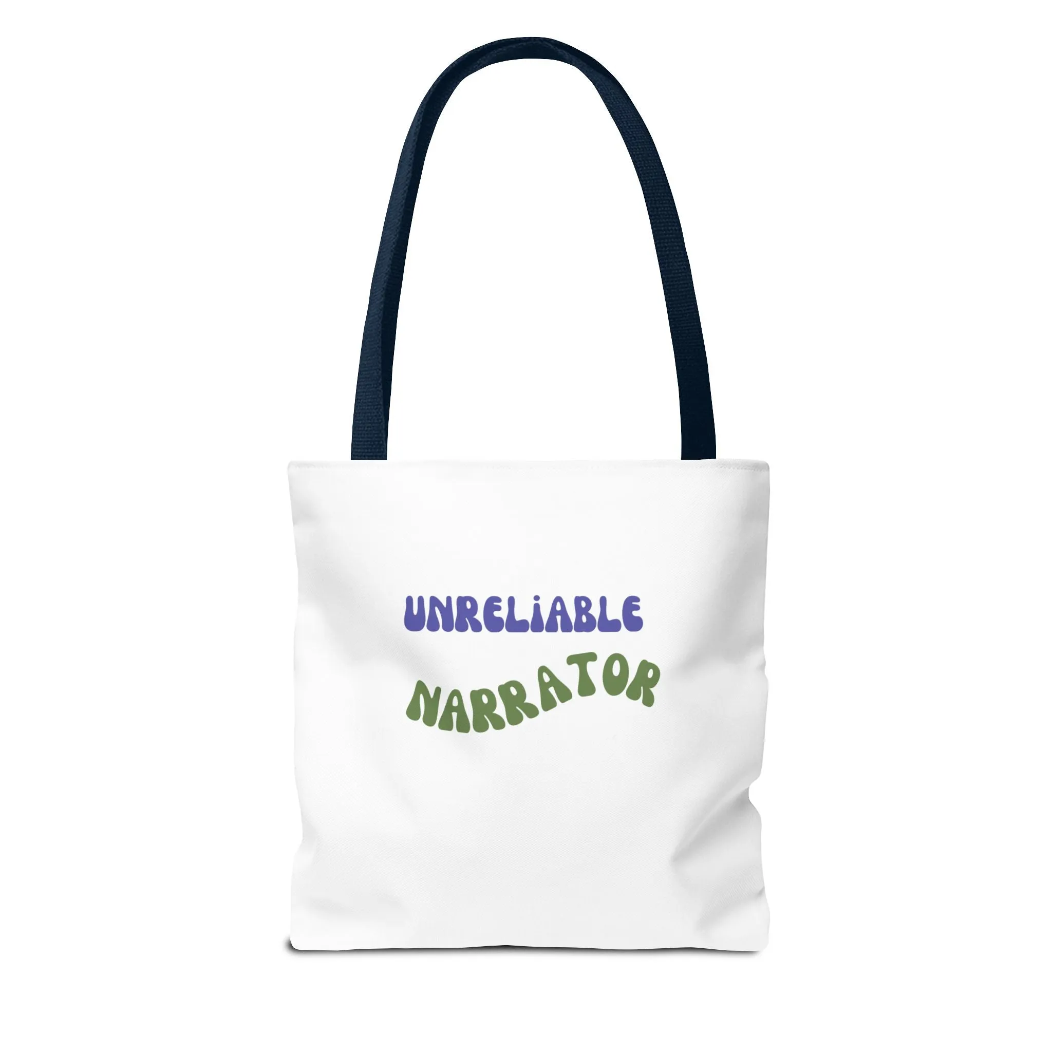 Main Character & Unreliable Narrator Tote Bag - Fun & Playful Eco-Friendly Carryall