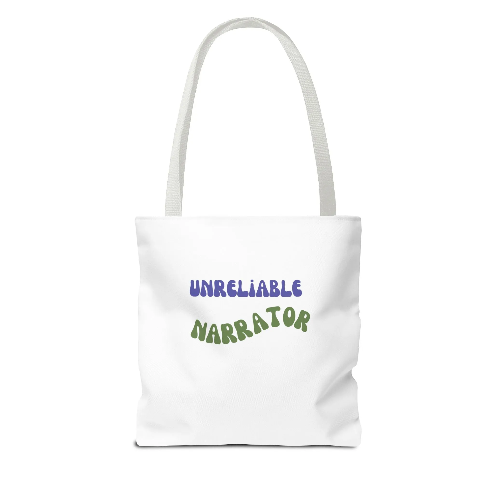 Main Character & Unreliable Narrator Tote Bag - Fun & Playful Eco-Friendly Carryall