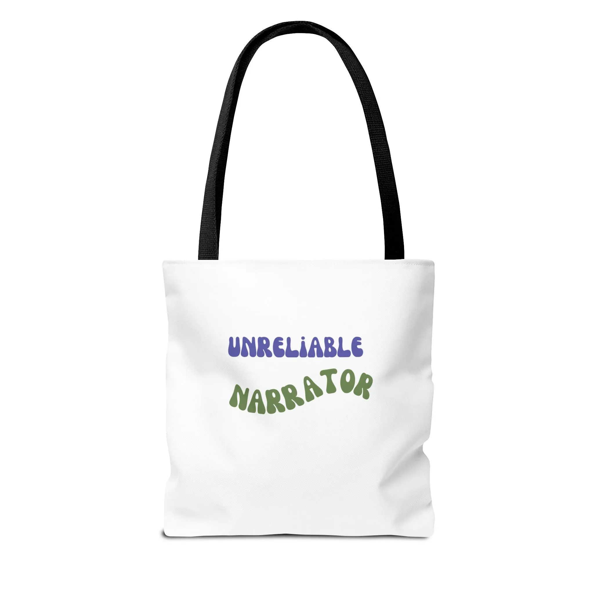 Main Character & Unreliable Narrator Tote Bag - Fun & Playful Eco-Friendly Carryall